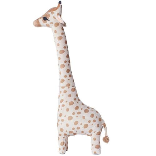 MOUNTTU Giraffen-Plüschtier, 85, 1 x 30, 5 cm, süße Plüschgiraffe, weiches Cartoon-Giraffe-Plüschtier, großes Giraffen-, Kuscheltier-Geschenke für Kinder, Jungen und Mädchen, Plüsch von MOUNTTU