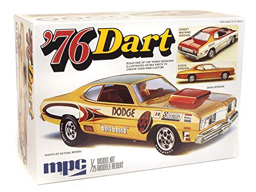 MPC 1/25 1976er Dodge Dart Sport Modellauto, Kunststoff, Erwachsener, Nicht zusammenklappbar von MPC