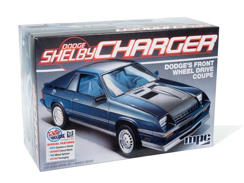 MPC AMT - 1/25 1986 Dodge Shelby Charger - Plastikmodellbausatz von MPC