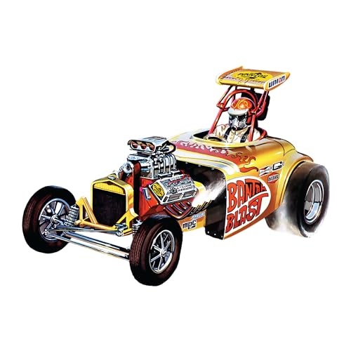 MPC AMT - 1/25 Bantam Blast Dragster - Plastikmodellbausatz, Weiss/Opulenter Garten von MPC