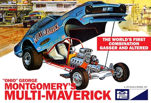 MPC Multi Maverick Funny Car Modellbausatz im Maßstab 1:25 von MPC