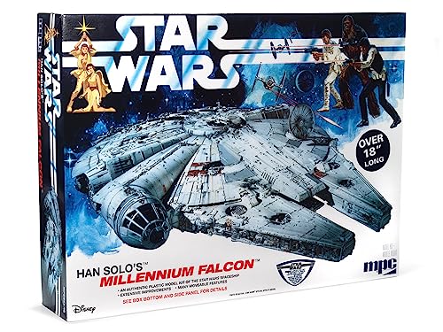 MPC Star Wars: A New Hope Millennium Falcon Modellbausatz im Maßstab 1:72 von MPC