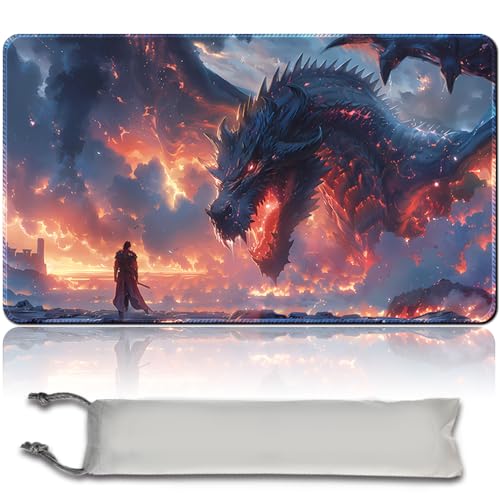 Board Game 60x35CM MTG Playmat + Free Waterproof Bag Compatible for OCG CCG RPG TCG MTG Playmat,Mouse pad Desk Mats (MTG 31 (12),No Zone) von MPLR BOARD GAME