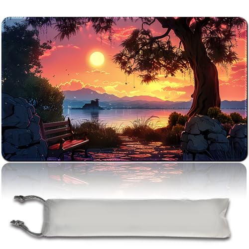 Board Game 60x35CM MTG Playmat + Free Waterproof Bag Compatible for OCG CCG RPG TCG MTG Playmat,Mouse pad Desk Mats (MTG 31 (5),No Zone) von MPLR BOARD GAME