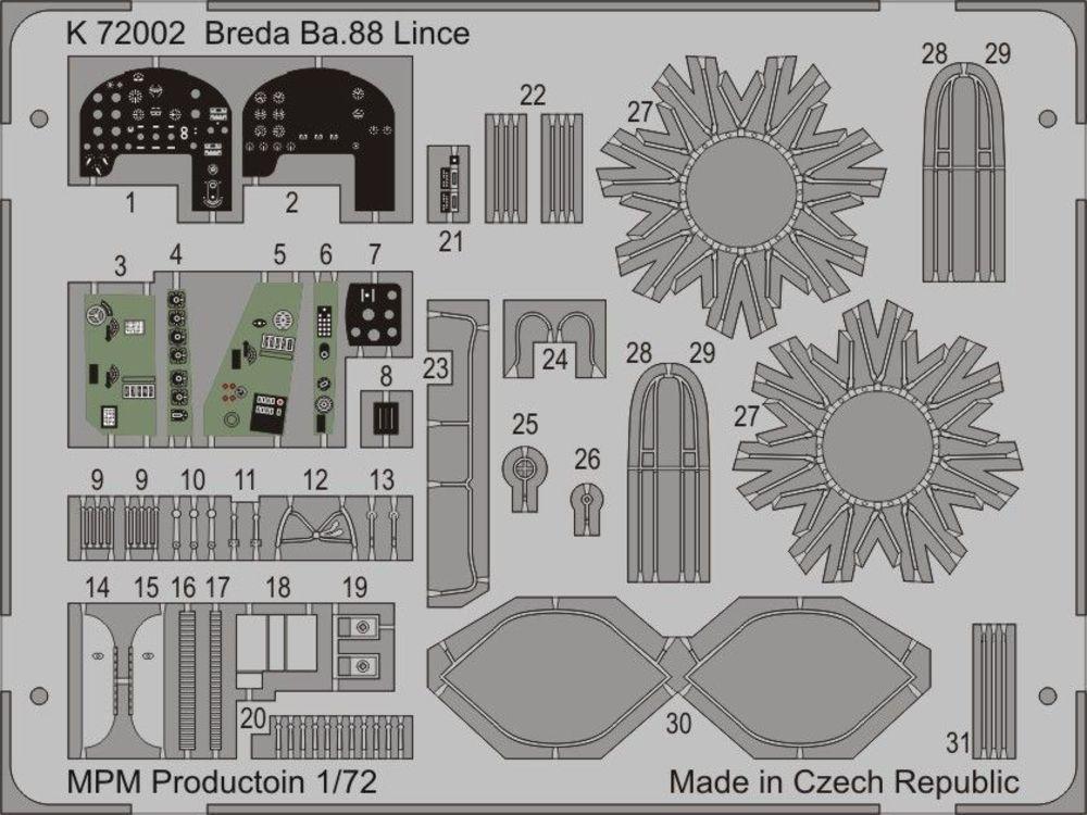 Breda Ba.88 Lince for MPM 72538 von MPM