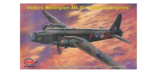 MPM 72542 - Vickers Wellington Mk.III Hercules Engines von MPM