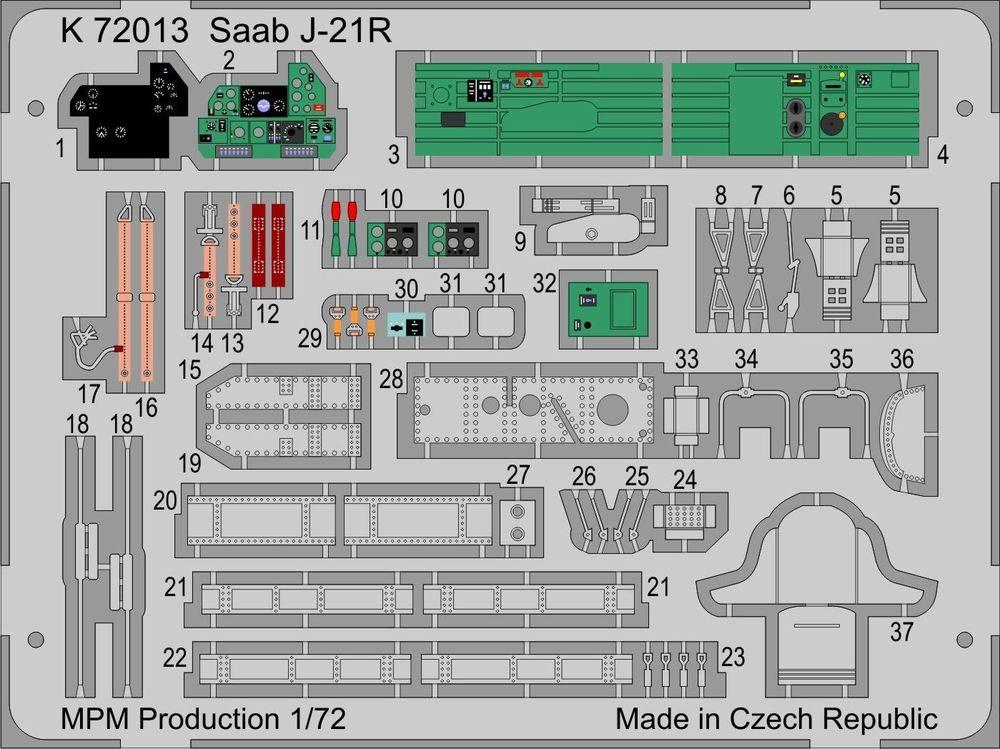 SAAB J/A-21R von MPM