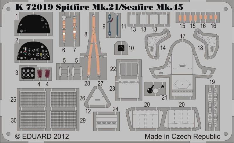 Spitfire Mk.21/Seafire Mk.45 von MPM