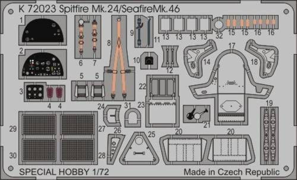 Spitfire Mk.24/Seafire Mk.46 von MPM