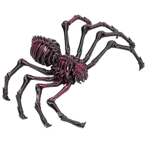 3D Gedruckte Spinne, 3D-gedruckte Bewegliche Gelenke, 3D Gedruckte Gelenkspinne Ausziehbar, Wolfsspinne, Zappelspielzeug Für Erwachsene, Schreibtischspielzeug Für Führungskräfte, Home-Office-Halloween von MPQDFG