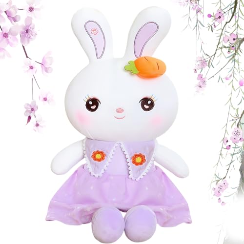 MQIAN Osterhase Plüschtiere, Hasen Kuscheltier, Hasen Verstecken，Osterhase Plüschtier Easter Bunny Plush für Ostergeschenke Kinder von MQIAN