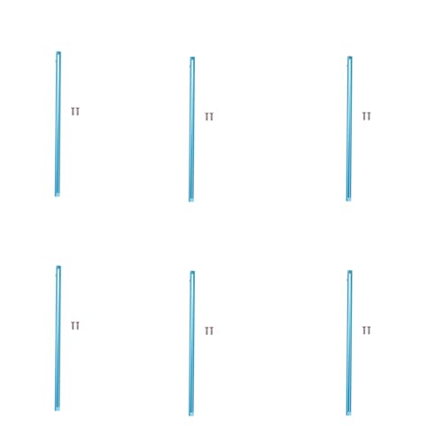 MQODLFP 6X Zentral Antriebs Welle FÜR Toys A949 A959 A969 A979 K929 RC Auto, Metall, Blau von MQODLFP