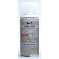 MR HOBBY - GUNZE B-522 Mr Hobby -Gunze Mr. Super Clear UV Cut Gloss Spray (170 ml) [30 von MR. HOBBY