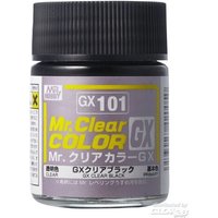 MR HOBBY - GUNZE GX-101 Mr Hobby -Gunze Mr. Clear Color GX (18 ml) Clear Black [30 von MR. HOBBY