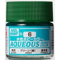 MR HOBBY - GUNZE H-006 Mr Hobby -Gunze Aqueous Hobby Colors (10 ml) Green [30 von MR. HOBBY