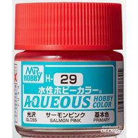 MR HOBBY - GUNZE H-029 Mr Hobby -Gunze Aqueous Hobby Colors (10 ml) Salmon Pink [30 von MR. HOBBY