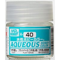 MR HOBBY - GUNZE H-040 Mr Hobby -Gunze Aqueous Hobby Colors (10 ml) Flat Base [30 von MR. HOBBY