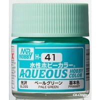 MR HOBBY - GUNZE H-041 Mr Hobby -Gunze Aqueous Hobby Colors (10 ml) Pale Green [30 von MR. HOBBY