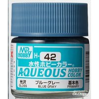 MR HOBBY - GUNZE H-042 Mr Hobby -Gunze Aqueous Hobby Colors (10 ml) Blue Gray [30 von MR. HOBBY