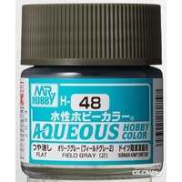 MR HOBBY - GUNZE H-048 Mr Hobby -Gunze Aqueous Hobby Colors (10 ml) Field Gray (2) [30 von MR. HOBBY