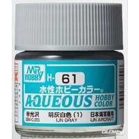 MR HOBBY - GUNZE H-061 Mr Hobby -Gunze Aqueous Hobby Colors (10 ml) IJN Gray [30 von MR. HOBBY