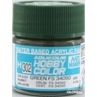 MR HOBBY - GUNZE H-302 Mr Hobby -Gunze Aqueous Hobby Colors (10 ml) Green FS 34092 [30 von MR. HOBBY