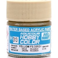 MR HOBBY - GUNZE H-313 Mr Hobby -Gunze Aqueous Hobby Colors (10 ml) Yellow FS 33531 [30 von MR. HOBBY