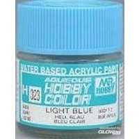 MR HOBBY - GUNZE H-323 Mr Hobby -Gunze Aqueous Hobby Colors (10 ml) Light Blue [30 von MR. HOBBY