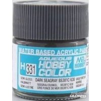 MR HOBBY - GUNZE H-331 Mr Hobby -Gunze Aqueous Hobby Colors (10 ml) Dark Seagray BS381C/638 [30 von MR. HOBBY