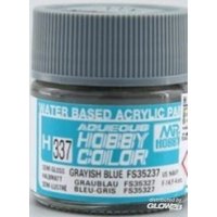 MR HOBBY - GUNZE H-337 Mr Hobby -Gunze Aqueous Hobby Colors (10 ml) Grayish Blue FS35237 [30 von MR. HOBBY