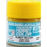 MR HOBBY - GUNZE H-413 Mr Hobby -Gunze Aqueous Hobby Colors (10 ml) RLM04 Yellow [30 von MR. HOBBY