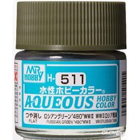 MR HOBBY - GUNZE H-511 Mr Hobby -Gunze Aqueous Hobby Colors (10 ml) Russian Green "4BO [30 von MR. HOBBY