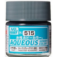 MR HOBBY - GUNZE H-515 Mr Hobby -Gunze Aqueous Hobby Colors (10 ml) Faded Gray "Blassgrau [30 von MR. HOBBY