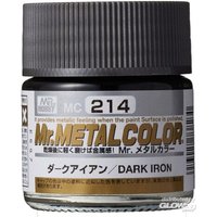 MR HOBBY - GUNZE MC-214 Mr Hobby -Gunze Mr. Metal Colors (10 ml) Dark Iron [30 von MR. HOBBY