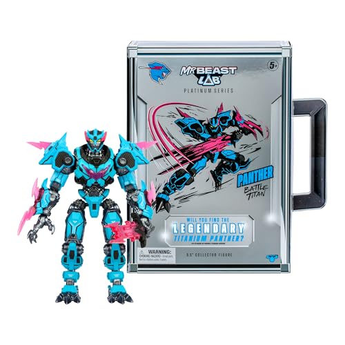 MrBeast Lab Platinum Series 16,5 cm Panther Battle Titan Sammlerfigur Extreme Detaillierung Premium Verpackung 35 Gelenkpunkte Werden Sie einen legendären Titan-Panther entdecken? Stile können MrBeast Lab Platinum Series 16,5 cm Panther Battle Titan Sammlerfigur Extreme Detaillierung Premium Verpackung 35 Gelenkpunkte Werden Sie einen legendären Titan-Panther entdecken? Stile können von MRBEAST LAB