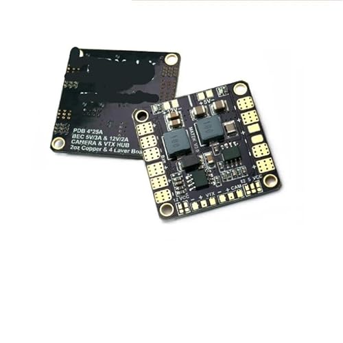 Hub Power Distribution Board PDB BEC 5V 12V Kompatibel mit QAV250 ZMR250 Multicopter Quadcopter und ähnlichen Modellen von MRHZKE