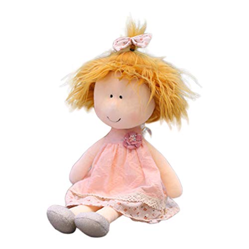 MRSTORY Weiche Plüschpuppe 35 cm, Schöne Umarmungsfreunde, Handgefertigtes Ragdoll -Spielzeug für die Heimdekoration, (B) von MRSTORY