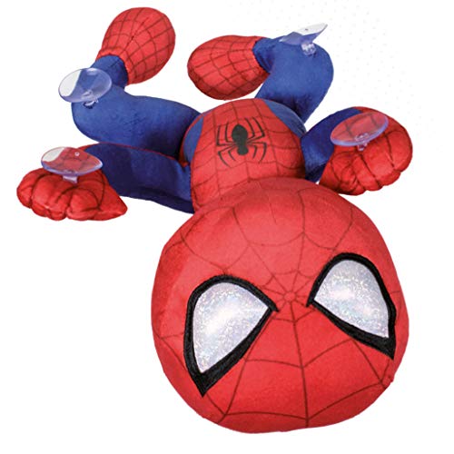 Marvel - Spiderman Plüsch Kletterer darstellen mit Saugnapf 12'60"/32cm Qualität Soft von MRVL