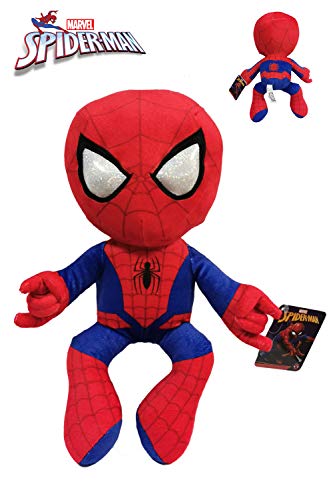 Marvel - Spiderman Plüsch Pose wirft Spinnweben 13'78"/35cm Qualität Soft von MRVL