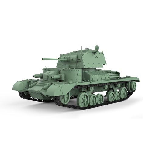 MRY-SFW SS144560 1/144 Militär Modellbausatz British A9 Cruiser MkI Light Tank von MRY-SFW