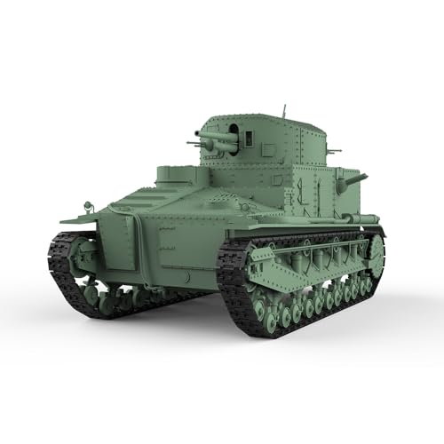 MRY-SFW SS144577 1/144 Militär Modellbausatz British Vickers Mk.I Medium Tank von MRY-SFW