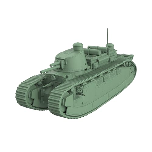 MRY-SFW SS160668 1/160 N Eisenbahn Militär Modellbausatz Frankreich FCM 2C Heavy Tank von MRY-SFW