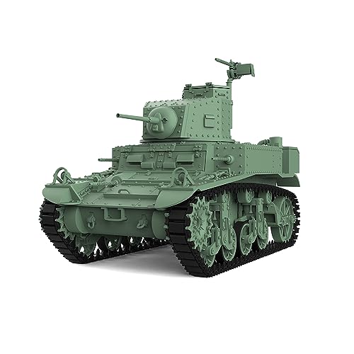 MRY-SFW SS16504 1/16 Militär Modellbausatz US M3 Stuart Light Tank von MRY-SFW