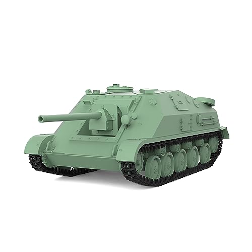 MRY-SFW SS72608 1/72 25mm Militär Modellbausatz Sowjetischer SU-76D Jagdpanzer von MRY-SFW