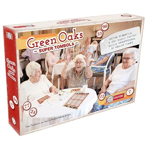 MS Edizioni - GREEN OAKS - SUPER TOMBOLA, Rollenspiel und Tombola auf Italienisch von MS Edizioni