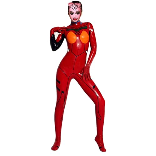 MSTMAZZ Bodysuit Kostüm Damen Jumpsuit Overall Anime Cosplay Bodysuit Einteiliger Catsuit Karneval Party Bühnenauftritt Kleid Female Tight Stretch Jumpsuit Outfit Clothing Halloween,3XL von MSTMAZZ