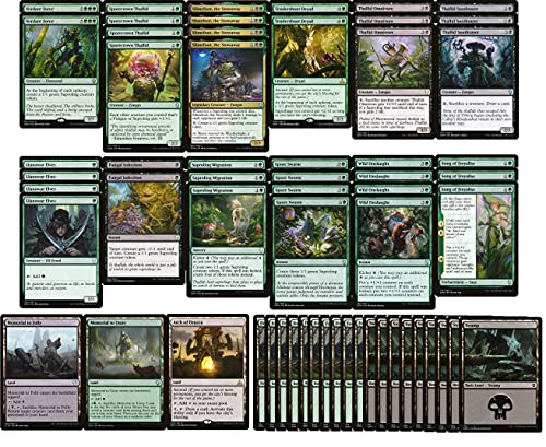 Elite Black Green Saproling Deck - Modern Legal - Custom Built - Magic The Gathering - MTG - 60 Card von MTG Decks & More