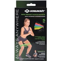 MINI RESISTANCE BANDS (5er Set) + Carrybag in 4C Box MINI RESISTANCE BANDS (5er Set) + Carrybag in 4C Box von Mts Sportartikel
