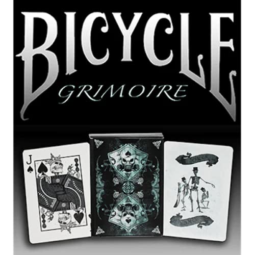 Bicycle Spiel Grimoire - Dunkle Magie - Karton - 6,3 x 8,8 cm - 1 Count - Ab 72 Jahren - Unisex - TABLETOP_GAME von MTS