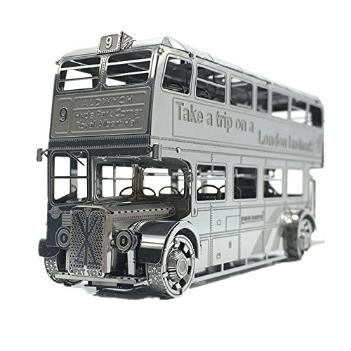 MTu 2018 3D Metall Puzzle London Bus Modell Kits I22207 DIY 3D Laserschnitt Modell-Bausatz Spielzeug von MTu